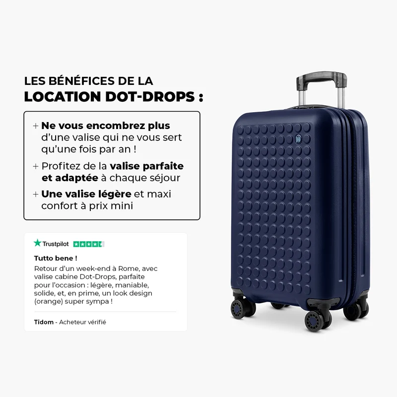 Valise Cabine légère en location