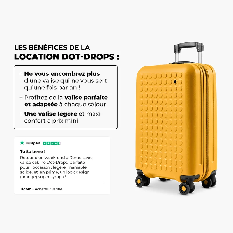 Valise Cabine légère en location
