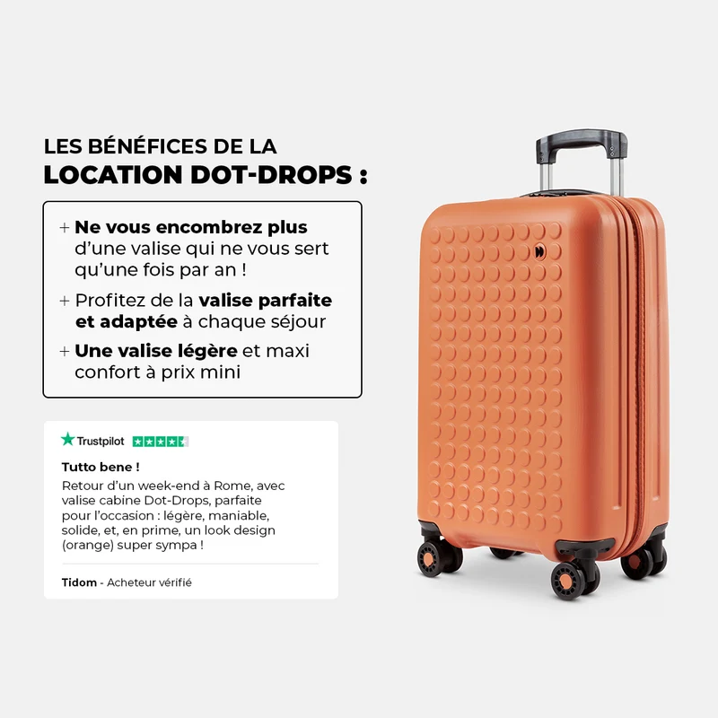 Valise Cabine légère en location