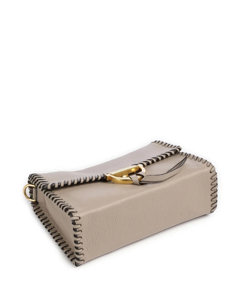 Abro Dalia Temi Stitch Sac porté épaule siena
