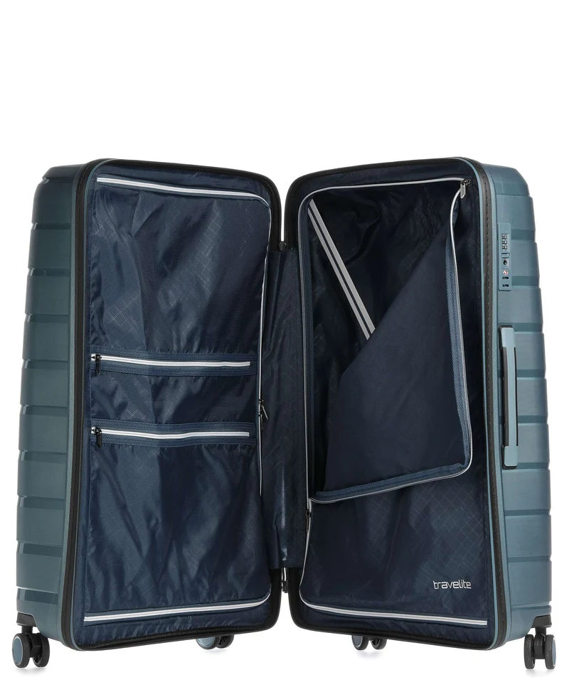 Travelite Air Base Valise 4 roues eisblau