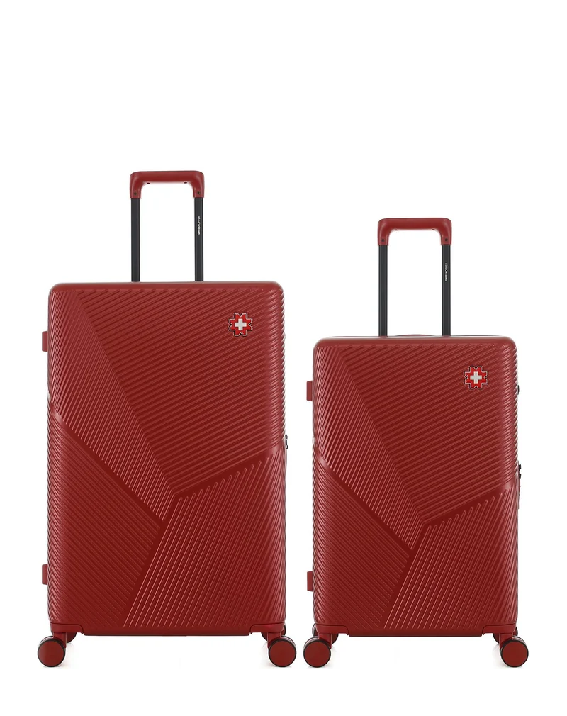 Lot de 2 Valises Rigides Grand Format et Taille Moyenne FRIBOURG