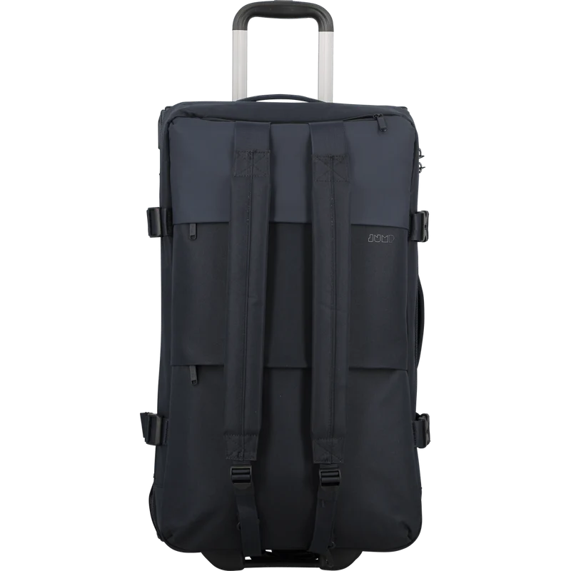 Sac de voyage 2 roues Medium 67x38x30 cm - Dunaa Jump | 3 en 1 avec bretelles amovibles