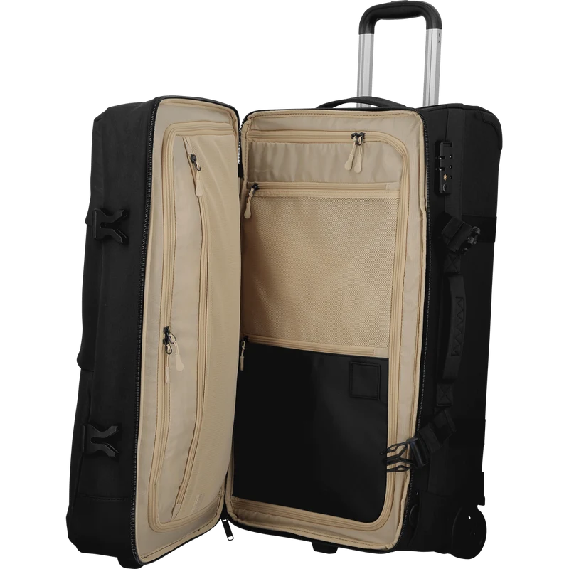 Sac de voyage 2 roues Medium 67x38x30 cm - Dunaa Jump | 3 en 1 avec bretelles amovibles