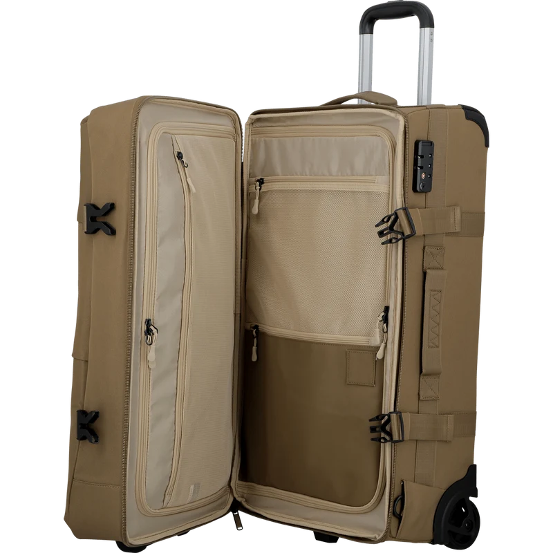 Sac de voyage 2 roues Medium 67x38x30 cm - Dunaa Jump | 3 en 1 avec bretelles amovibles