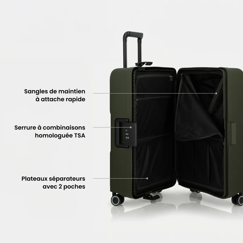 Valise moyenne 66 cm - Maxlock 2026 Jump | Organisation facile