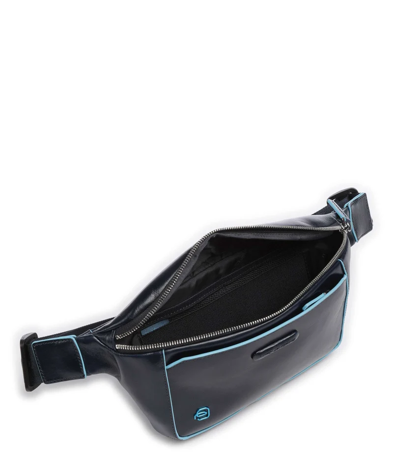 Piquadro Blue Square Sac banane blu