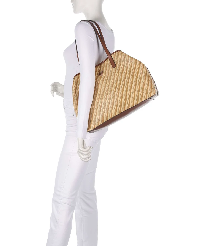 Guess Vikky Large Cabas natural/cognac