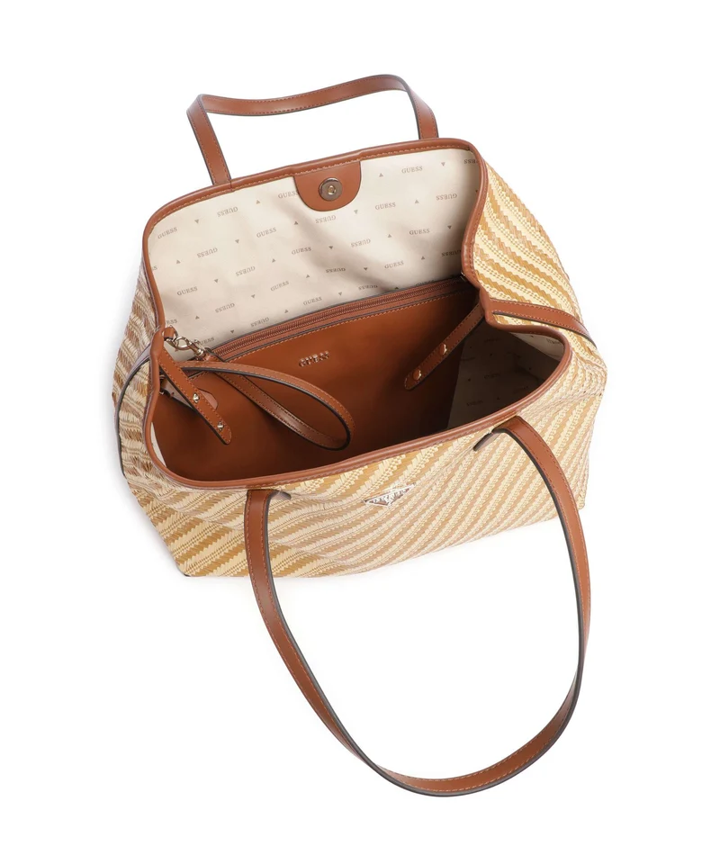 Guess Vikky Large Cabas natural/cognac
