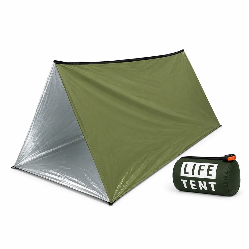 Tente bivouac de secours compacte randonnée