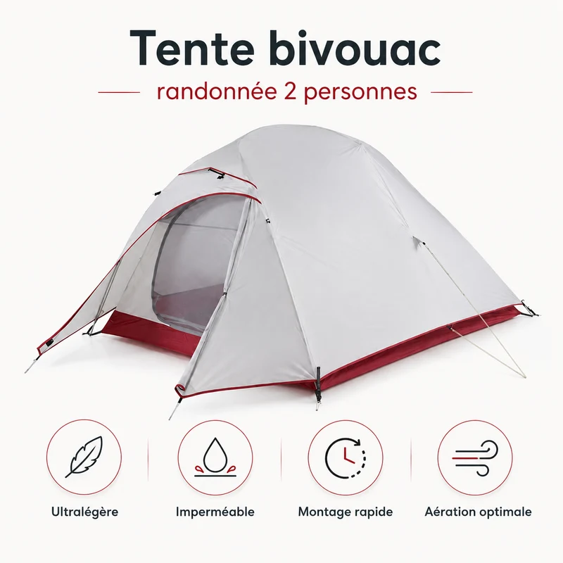 Tente bivouac randonnée ultralégère 3 saisons