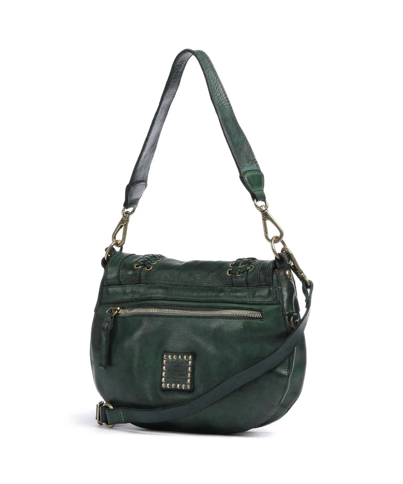 Campomaggi Sac porté épaule green bottle