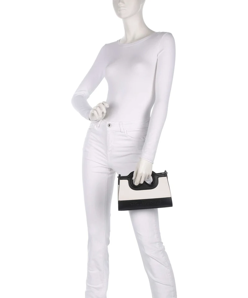 Karl Lagerfeld K/Aviator Mini Sac bandoulière white/black