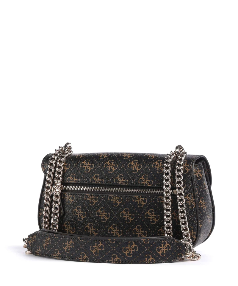 Guess Erica Sac porté épaule brown logo