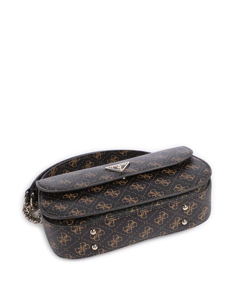Guess Erica Sac porté épaule brown logo