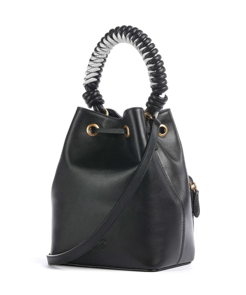 Pinko Cargo Sac seau nero/antique gold