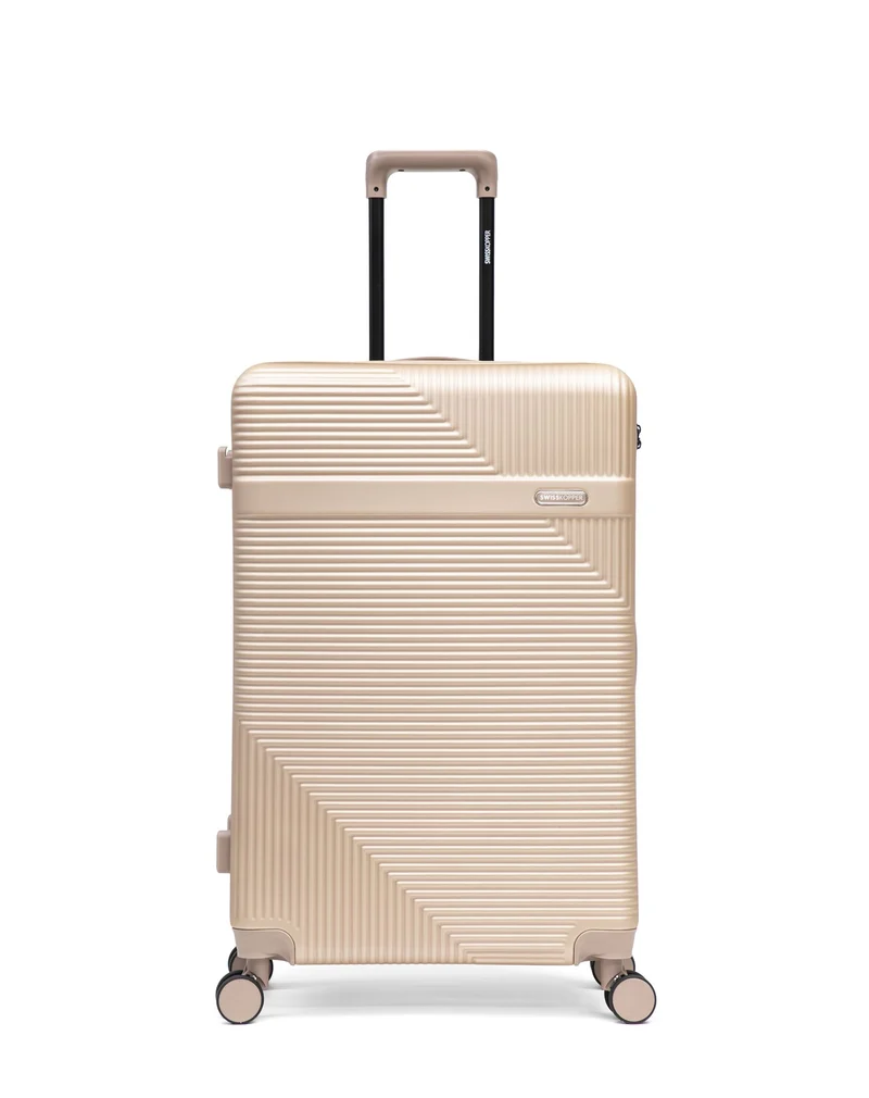 Lot de 4 Valises Rigides Grand Format, Taille Moyenne, Cabine et Cabine XS WOHLEN