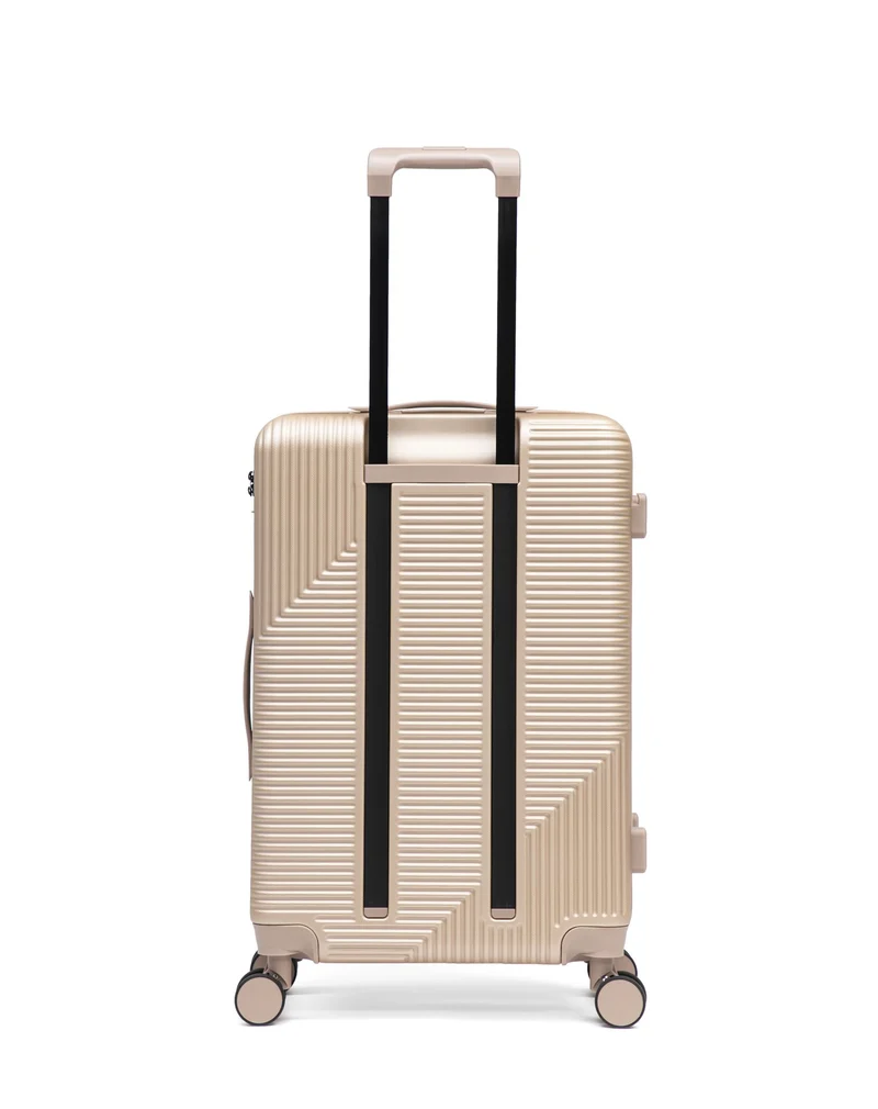 Lot de 4 Valises Rigides Grand Format, Taille Moyenne, Cabine et Cabine XS WOHLEN