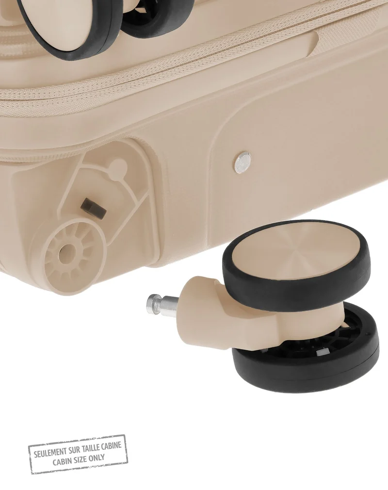 Lot de 2 Valises Rigides Grand Format et Cabine WOHLEN