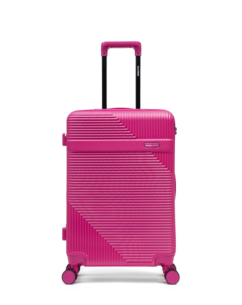 Lot de 3 Valises Rigides Taille Moyenne, Cabine et Cabine XS WOHLEN