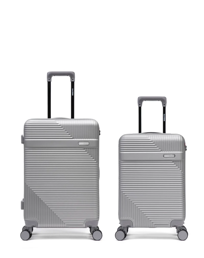 Lot de 2 Valises Rigides Taille Moyenne et Cabine WOHLEN