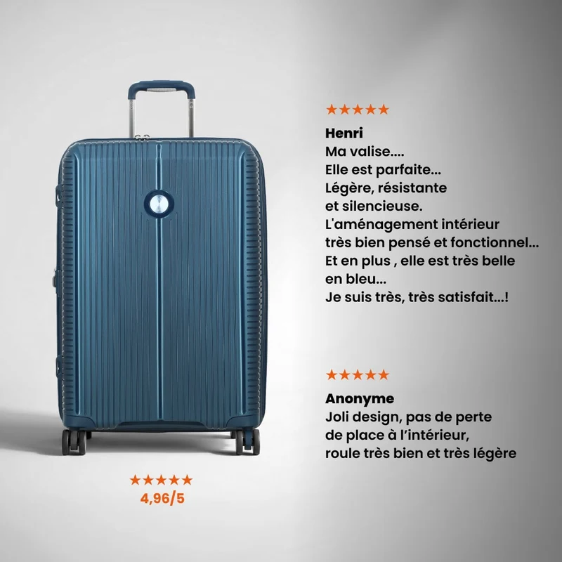 Valise medium 67 cm - Sondo Evolution Jump | Extensible + 20%