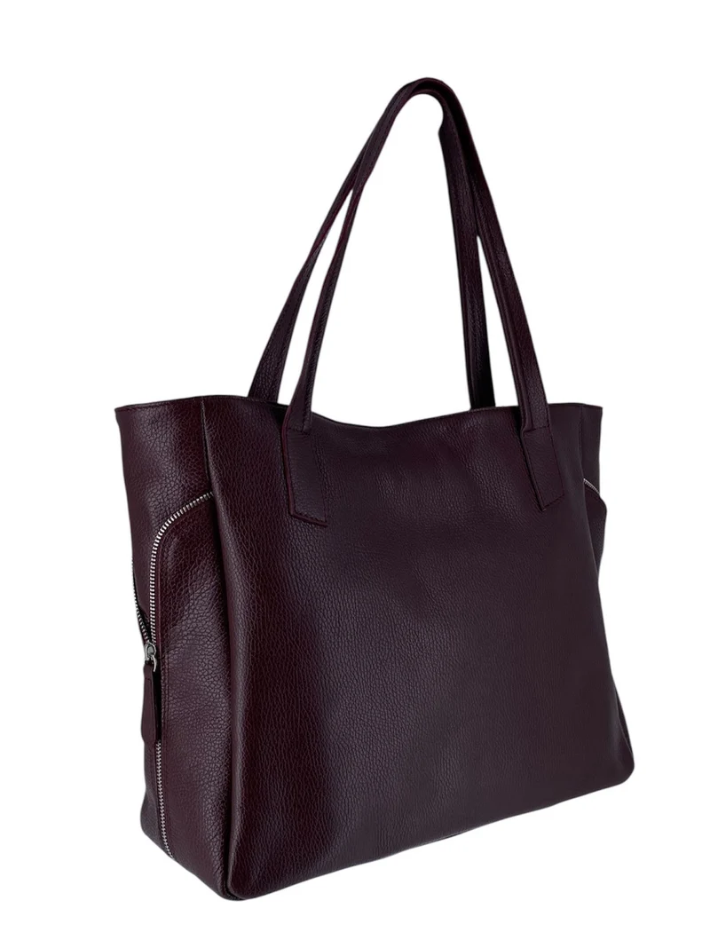 Sac Porté Épaule Lucie Bordeaux