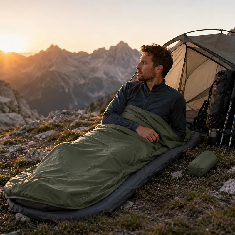 Liner de voyage pour sac de couchage camping