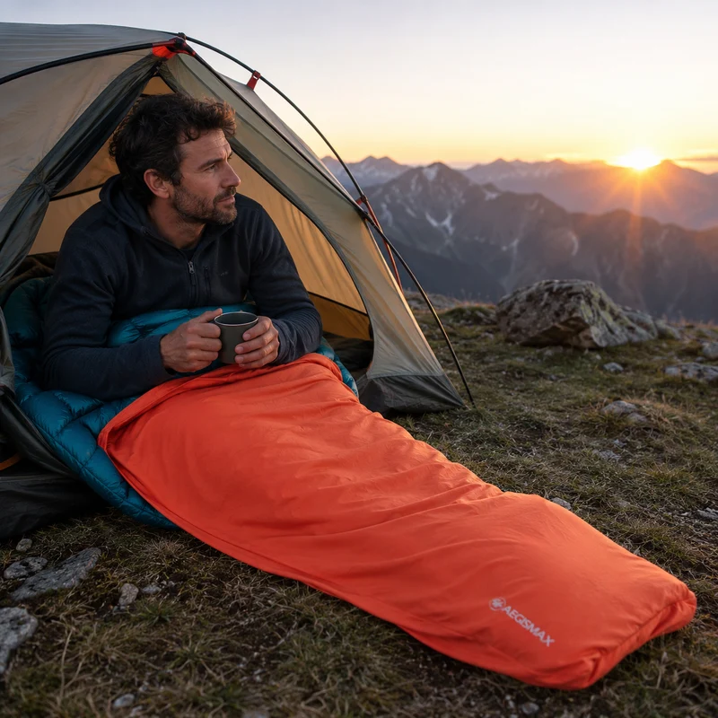 Drap randonnée chauffant pour sac de couchage