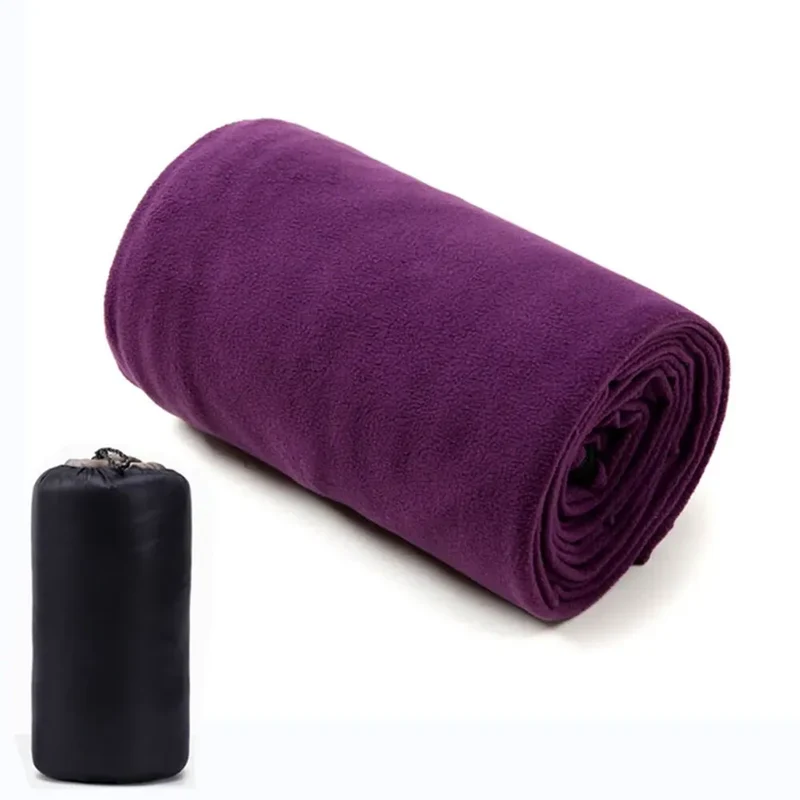 Drap sac de couchage polaire randonnée