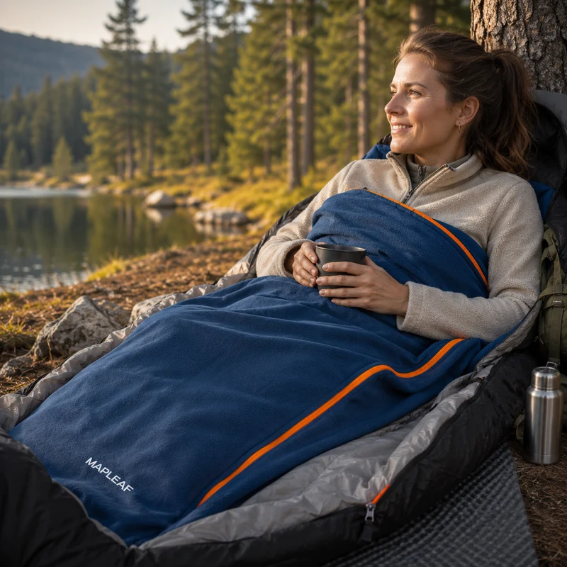 Drap sac de couchage randonnée polaire