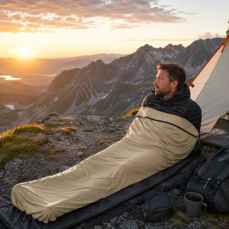 Drap sac de couchage ultraléger