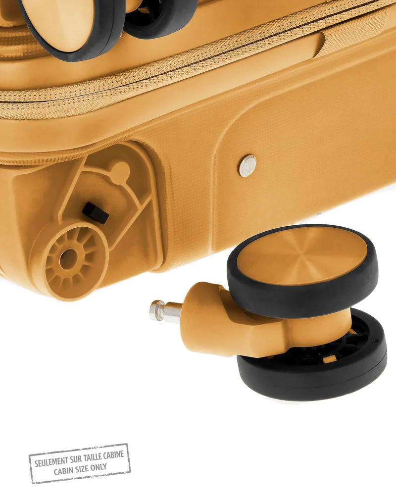 Lot de 3 Valises Rigides Grand Format, Taille Moyenne et Cabine LUGANO