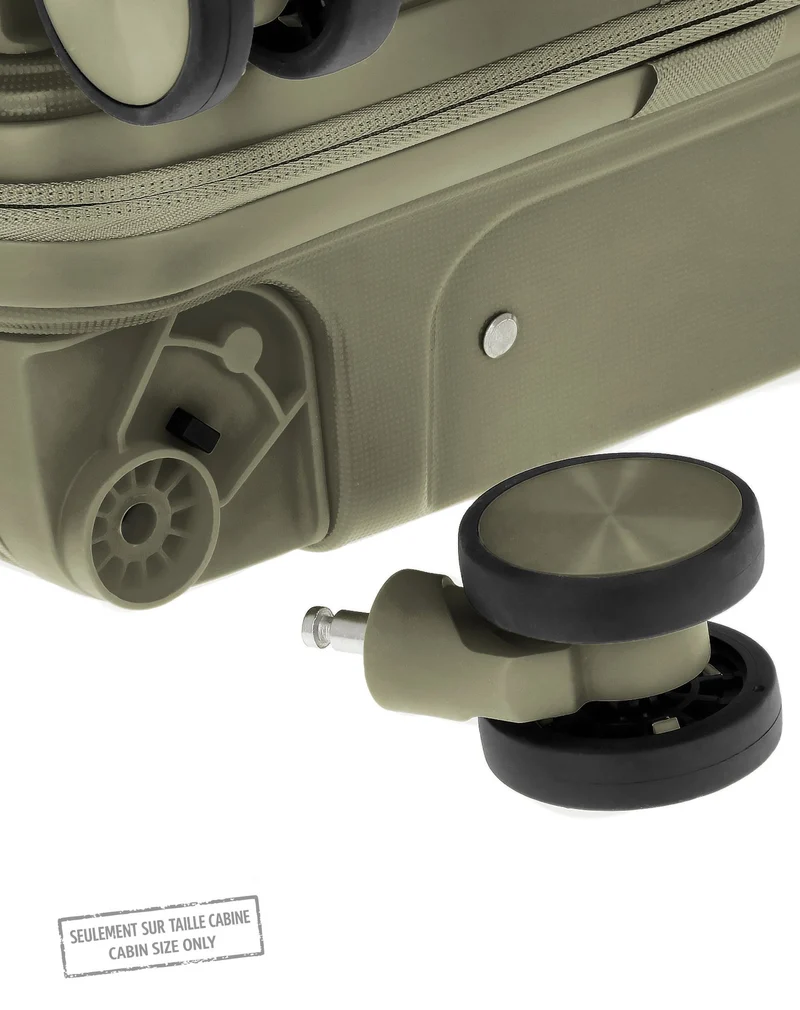 Lot de 3 Valises Rigides Grand Format, Cabine et Cabine XS LUGANO