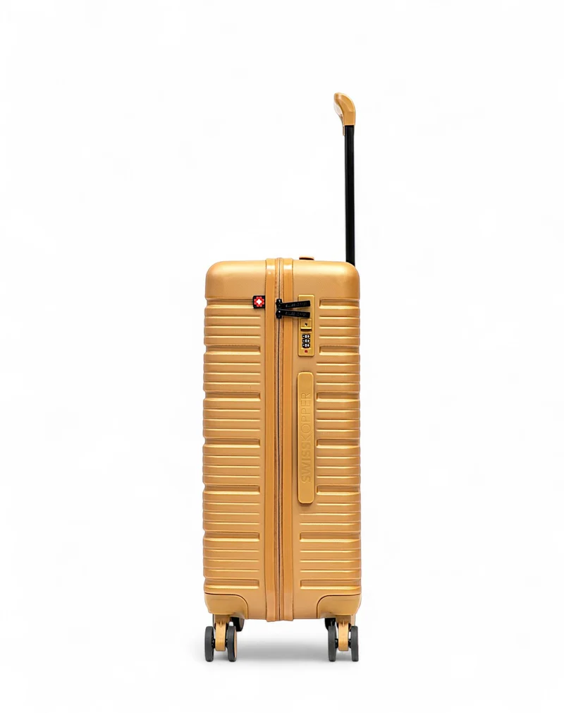 Lot de 2 Valises Rigides Taille Moyenne et Cabine XS LUGANO