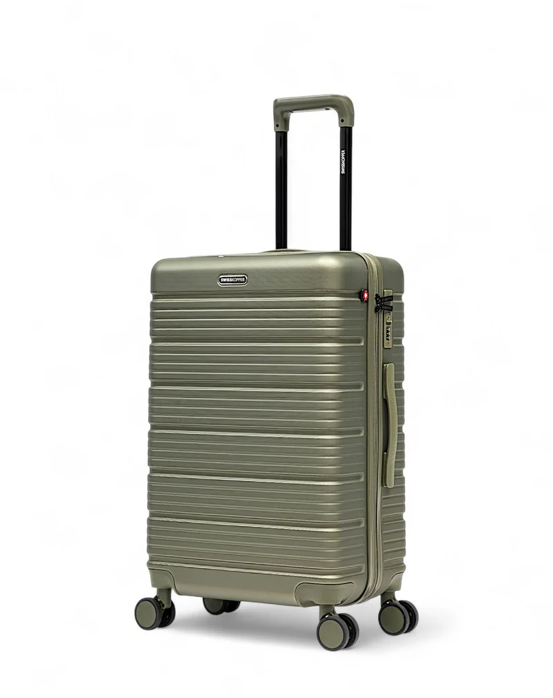 Lot de 2 Valises Rigides Taille Moyenne et Cabine XS LUGANO