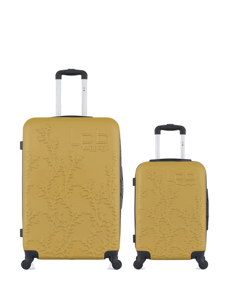 Lot de 2 Valises Rigides Grand Format et Cabine NAIS