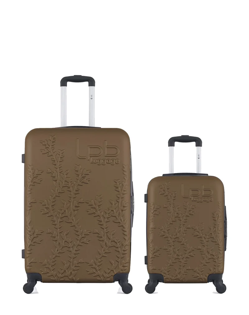 Lot de 2 Valises Rigides Grand Format et Cabine NAIS