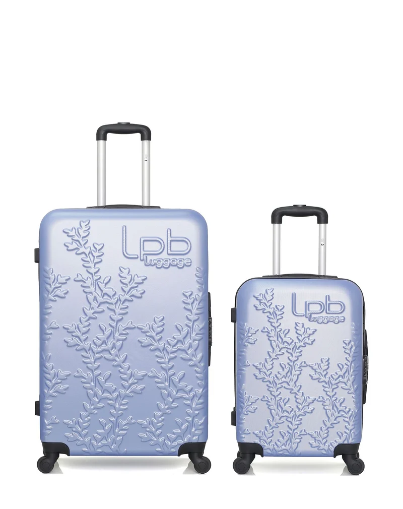Lot de 2 Valises Rigides Grand Format et Cabine NAIS