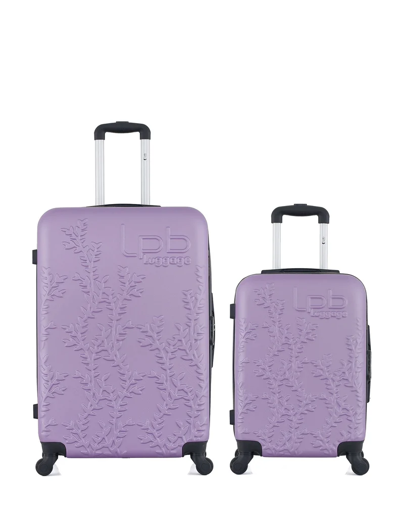 Lot de 2 Valises Rigides Grand Format et Cabine NAIS