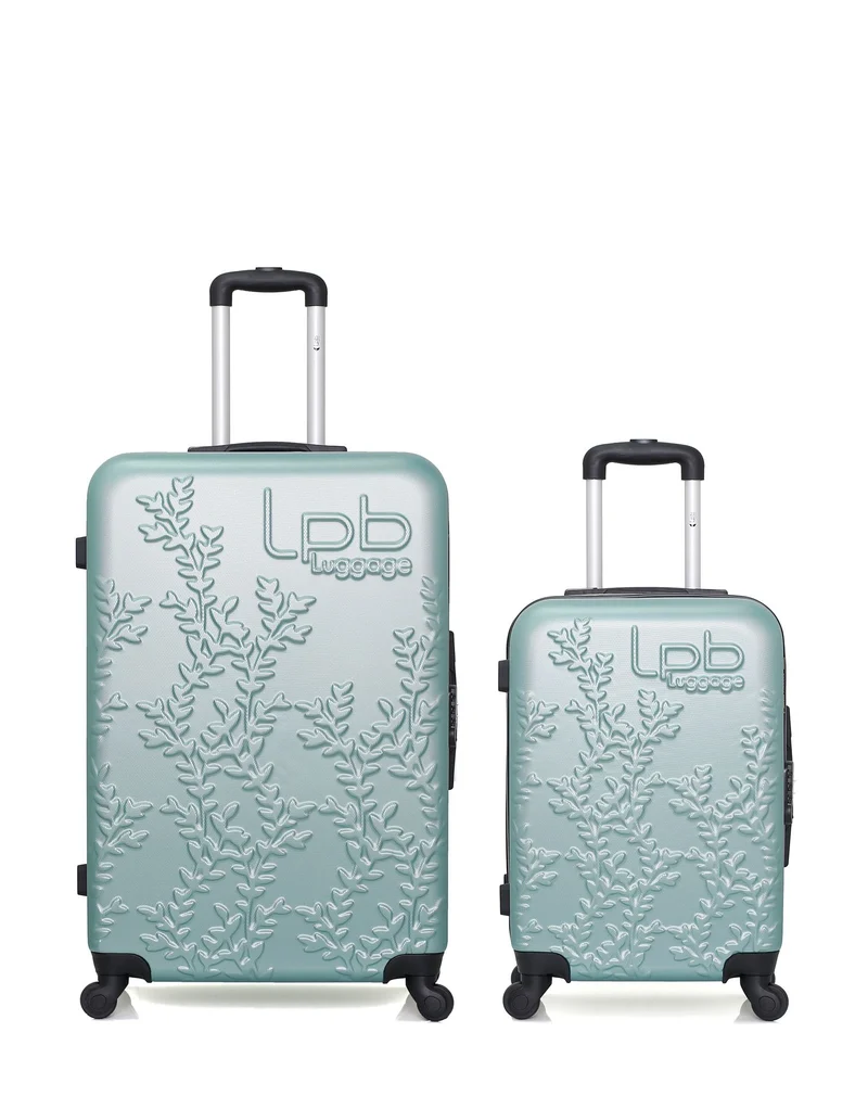 Lot de 2 Valises Rigides Grand Format et Cabine NAIS