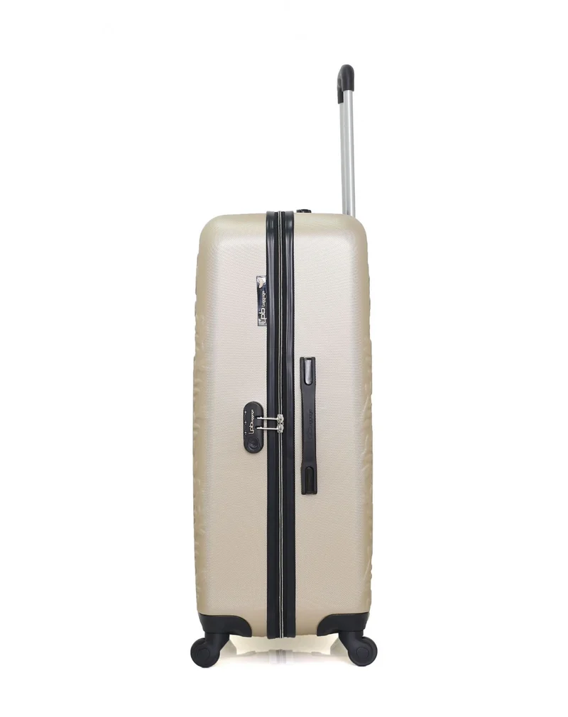 Lot de 2 Valises Rigides Grand Format et Cabine NAIS
