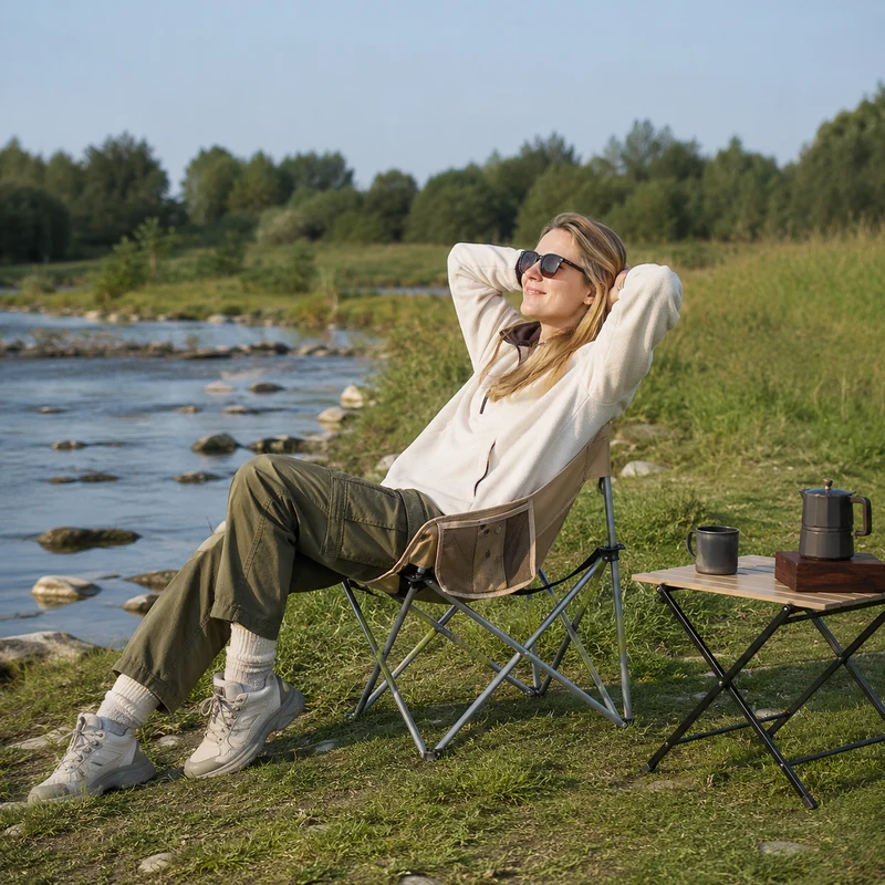 Chaise camping portable randonnée