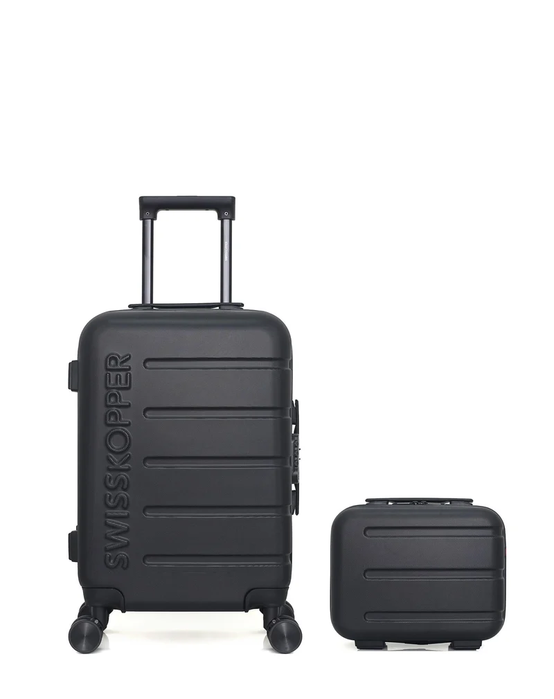 Lot de 2 Valises Rigides Cabine et Vanity AIGLE