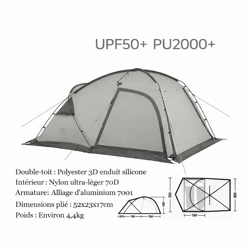 Tente camping randonnée 4 saisons