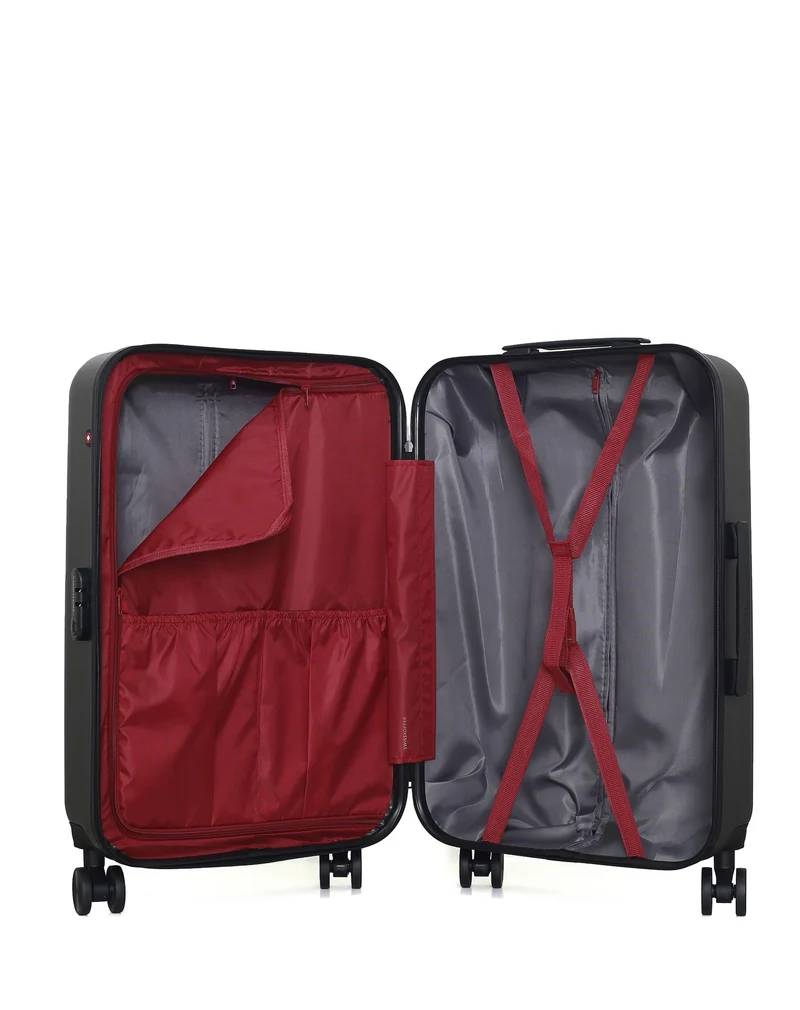 Lot de 2 Valises Rigides Taille Moyenne et Vanity WIL