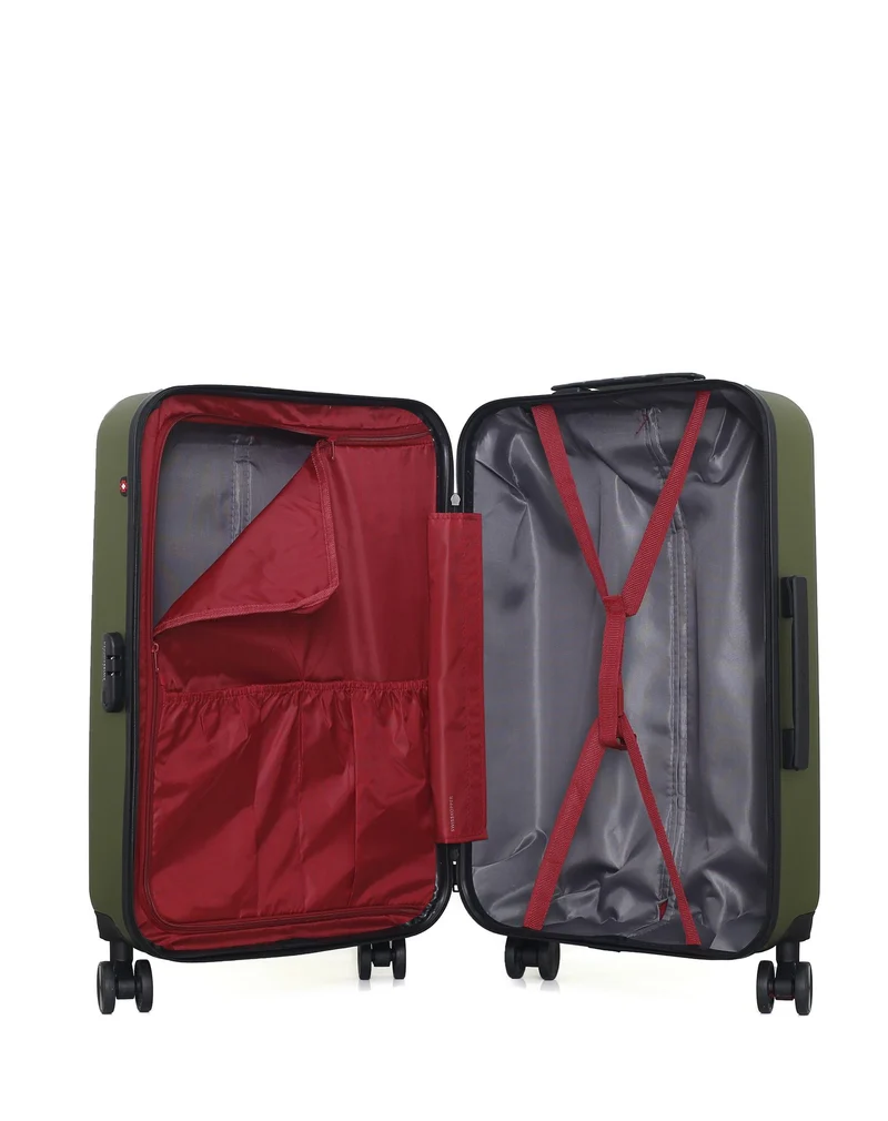 Lot de 2 Valises Rigides Taille Moyenne et Vanity WIL
