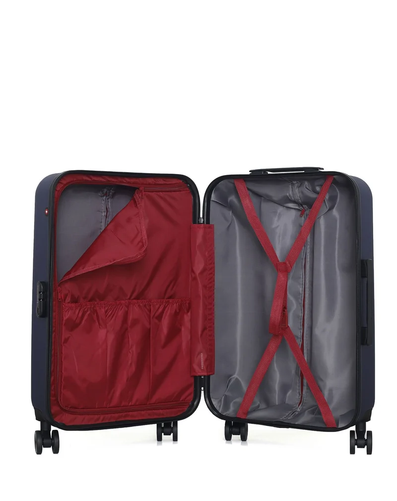 Lot de 2 Valises Rigides Taille Moyenne et Vanity WIL