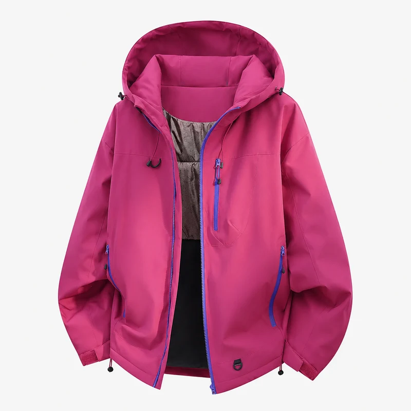 Veste randonnée femme chaude imperméable