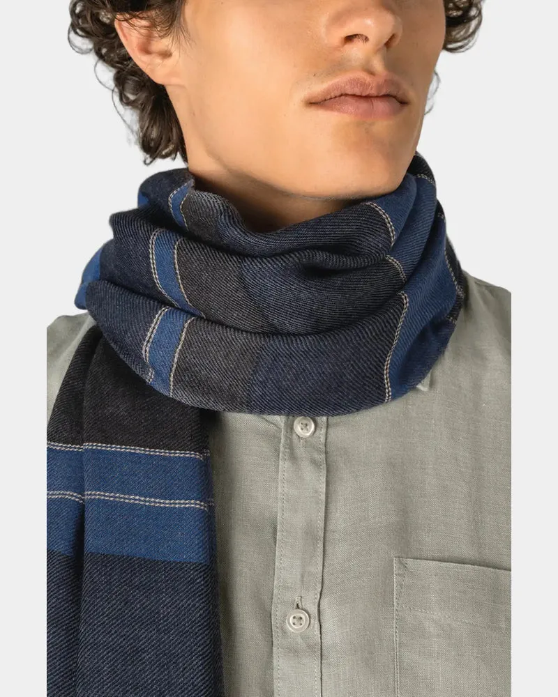 Chèche réversible coton twill à personnaliser